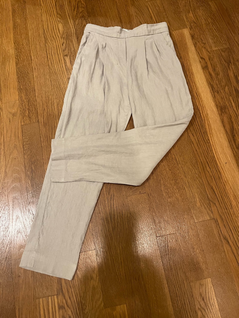 Babaton Taupe Elastic-Waist Joggers